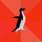 Socially Awesome Penguin