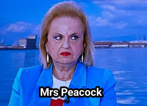 Mrs Peacock