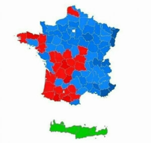 1ος γύρος Γαλλικών εκλογών χαχαχα